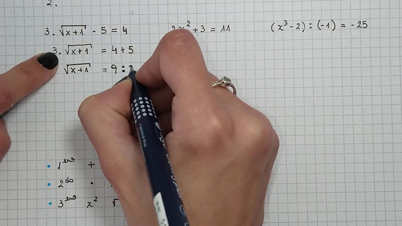 ECUACIONES CON POTENCIAS Y RAICES