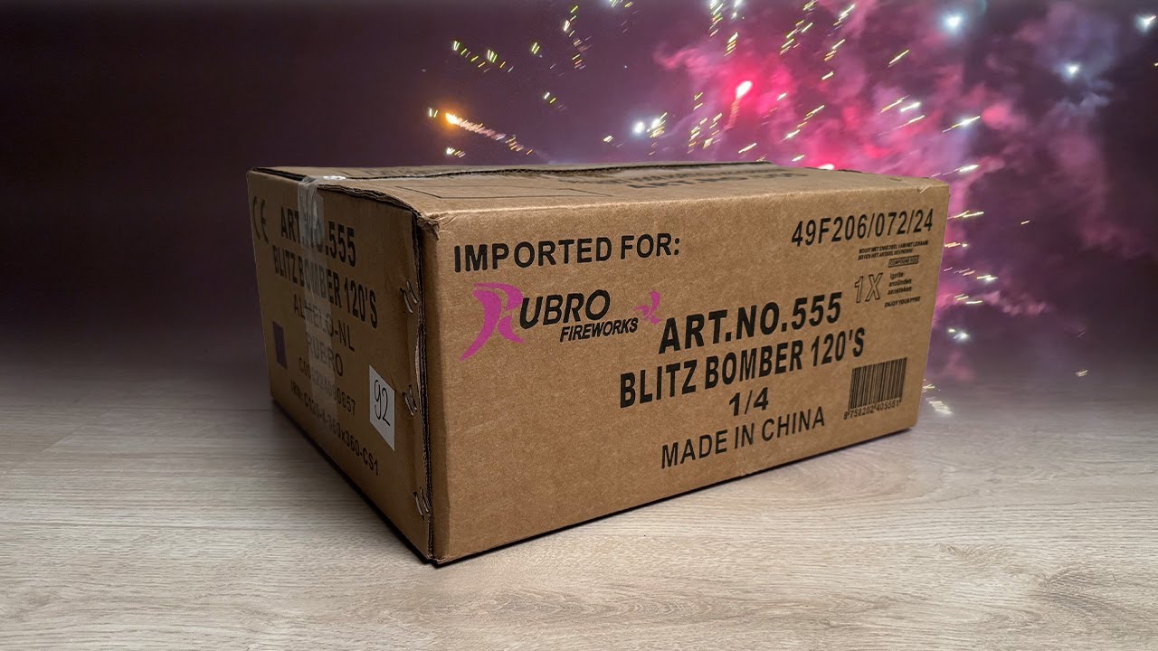 Blitz Bomber - Rubro Fireworks vuurwerk