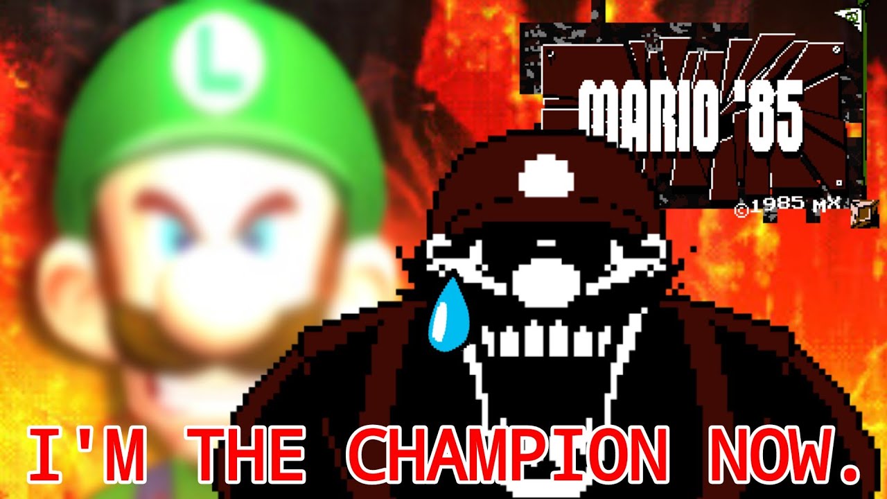 Lucas The CHAMPION beats FRAUD MX at his own game - Mario '85