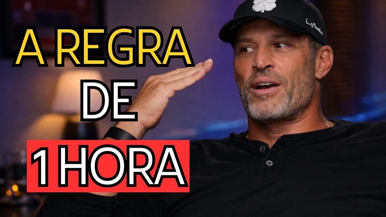 Uma hora por dia pode mudar sua vida – Tony Robbins
