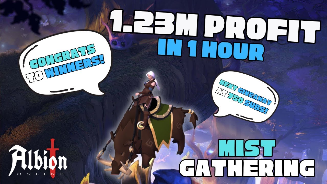 Mist Gathering | 1.23m in 1hr | Albion Online