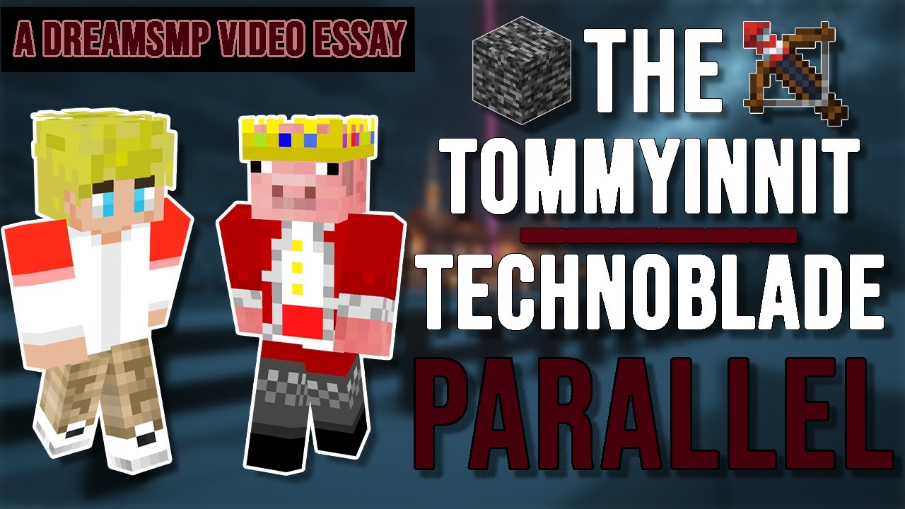 Bedrock and Betrayal: The Tommyinnit - Technoblade Parallel | A Dream SMP Video Essay