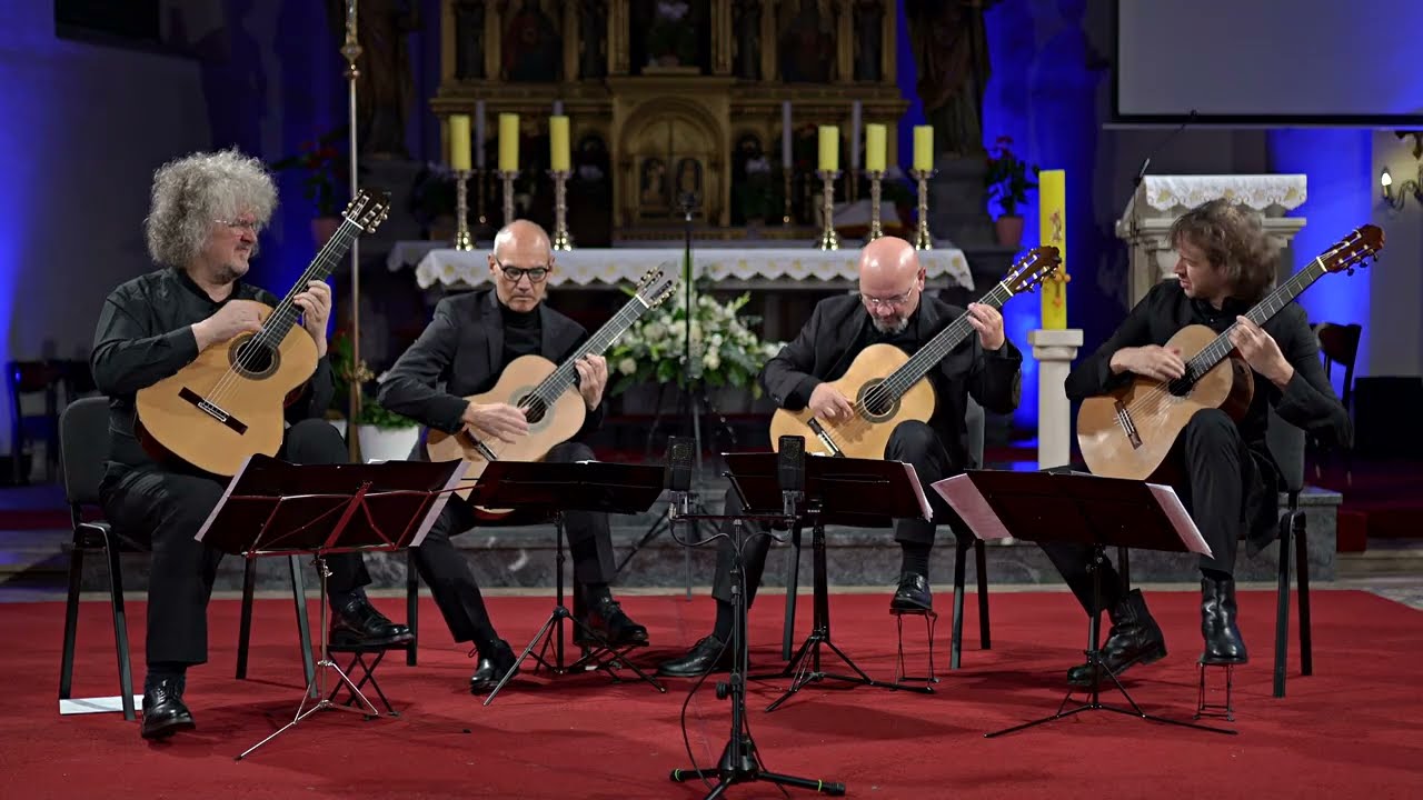 Astor Piazzolla: Concierto Para Quinteto ( arr.Thomas Fellow ) – Croatian Guitar Quartet (Live)