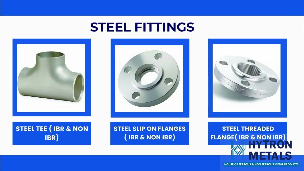 STEEL FITTINGS 0.2  - HYTRON METALS : HOUSE OF FERROUS & NON FERROUS METAL PRODUCTS