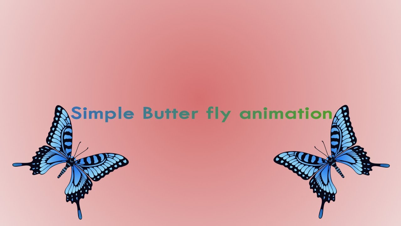2d butterfly animation || after effect tutorial || after effect