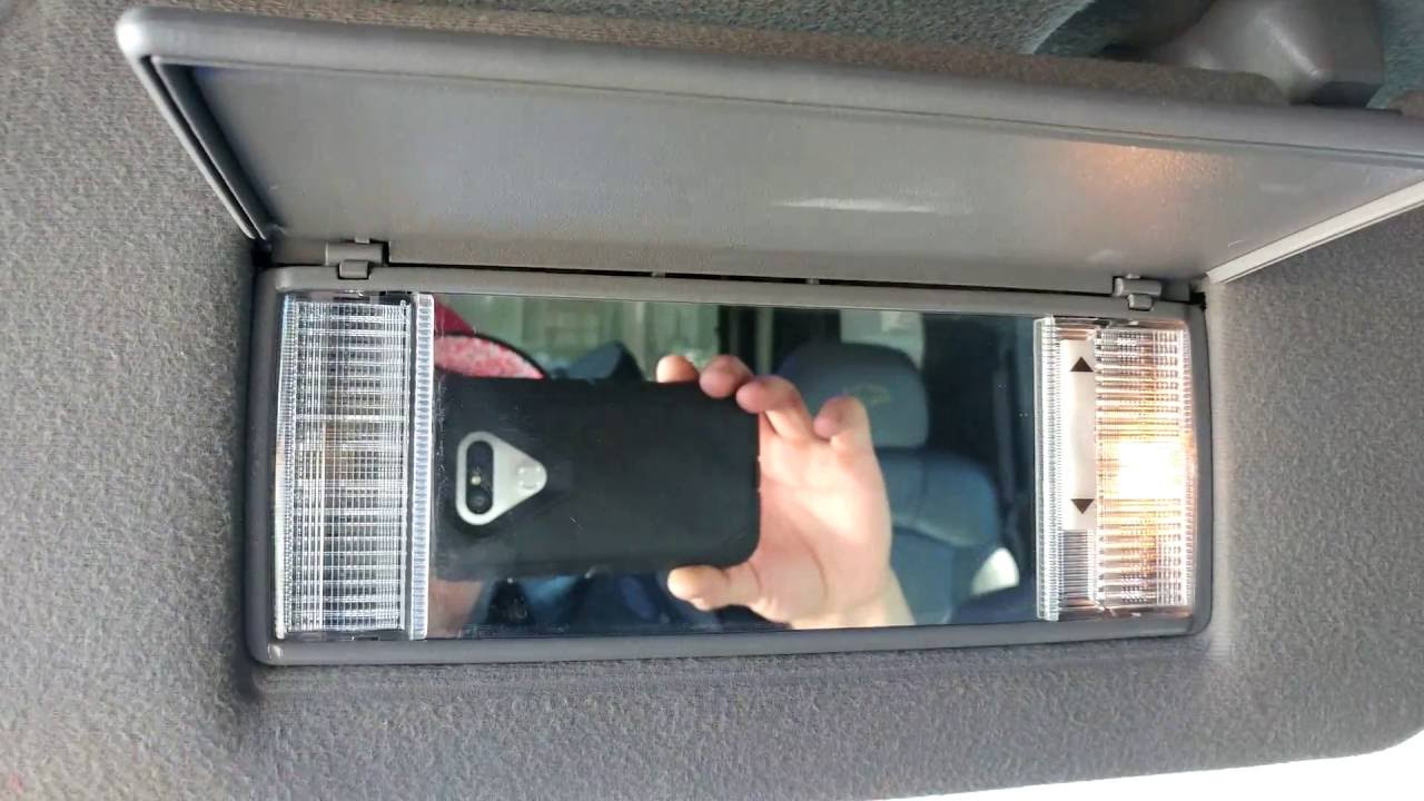 How to change visor lights to led