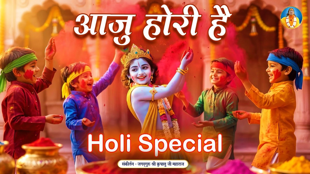 आ गयी होली... 🌸Holi 2026 का सबसे सुंदर #AI भजन Song | जगद्गुरु कृपालु जी महाराज भजन