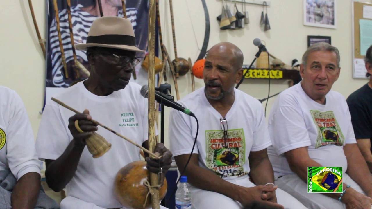 Capoeira nasceu na Bahia - Mestre Felipe de Santo Amaro