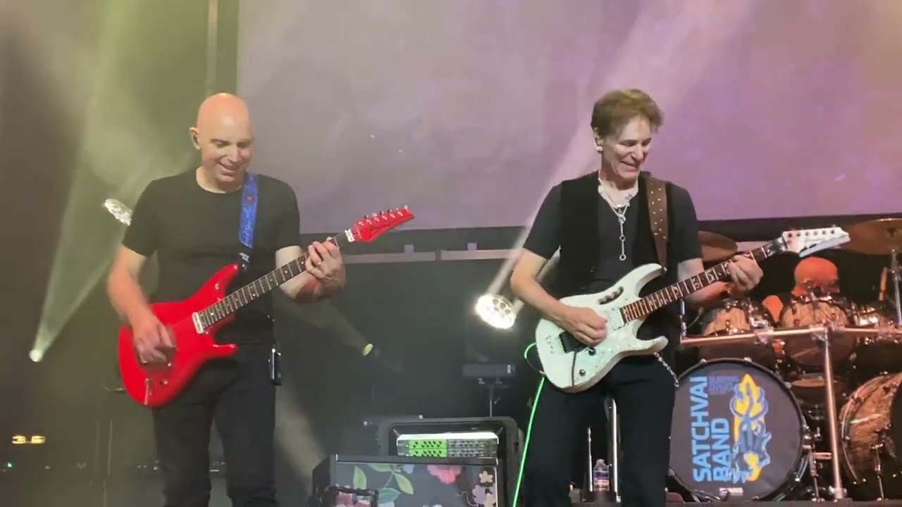 Joe Satriani & Steve Vai perform Always With Me, Always With You