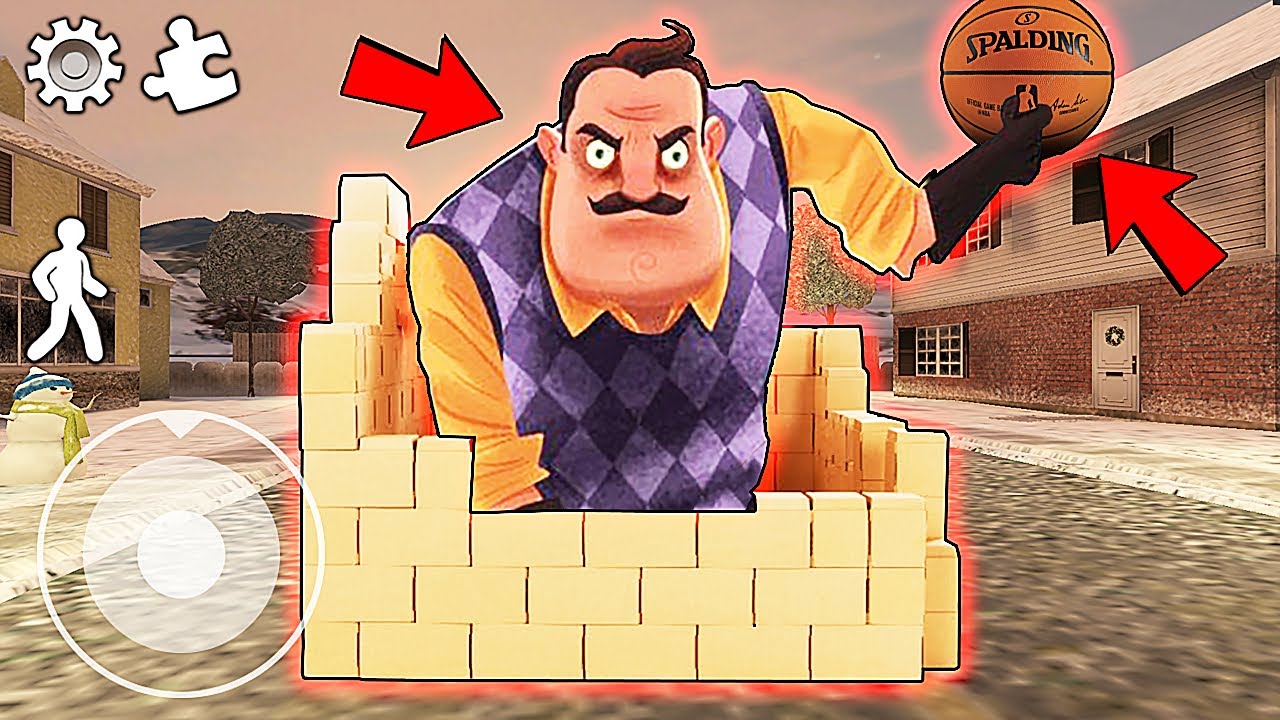 ULTRA FORT || Funny moments in Hello Neighbour || Experiments with Neighbour