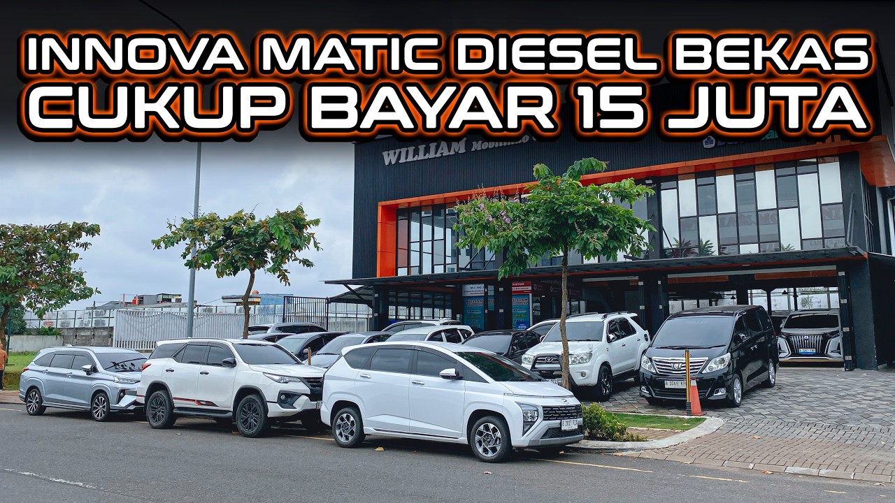 INNOVA MATIC DIESEL BEKAS BERKUALITAS READY DI WILLIAM MOBILINDO CBD BEKASI