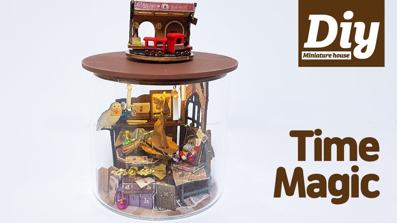 DIY kitㅣMiniature dollhouseㅣTime Magicㅣ타임매직ㅣ미니어처하우스ㅣ박소소
