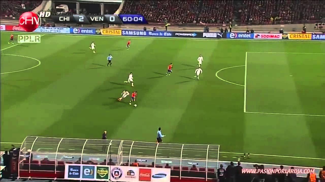 Chile 3 - 0 Venezuela - Clasificatorias 2014