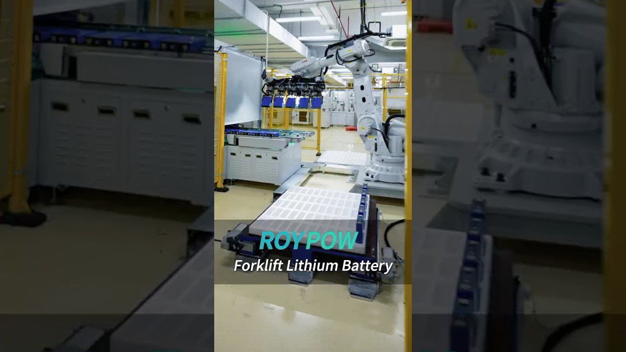 No fumes, no noise, just power. ROYPOW 🔇🌱🔋#roypow #lithiumbattery #roypowbatteries