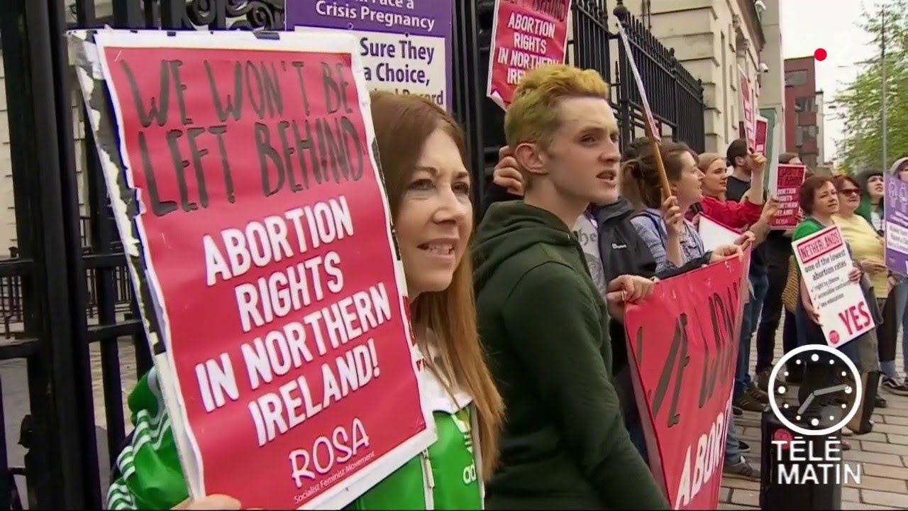 Sans frontières - Londres : l'avortement en Irlande du nord
