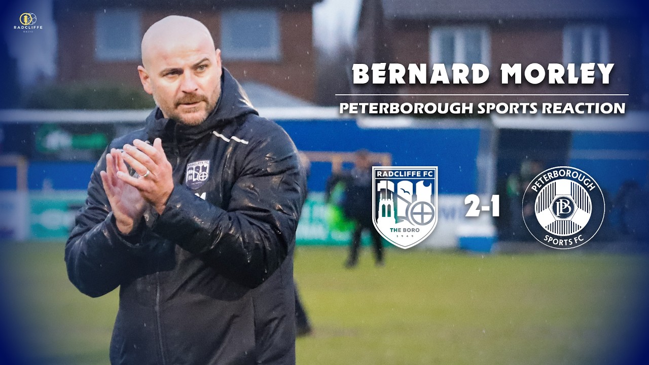 RFC | Peterborough Sports Post-Match Reaction - Bernard Morley