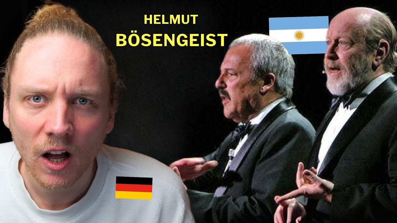 Alemán reacciona a Les Luthiers - HELMUT BÖSENGEIST