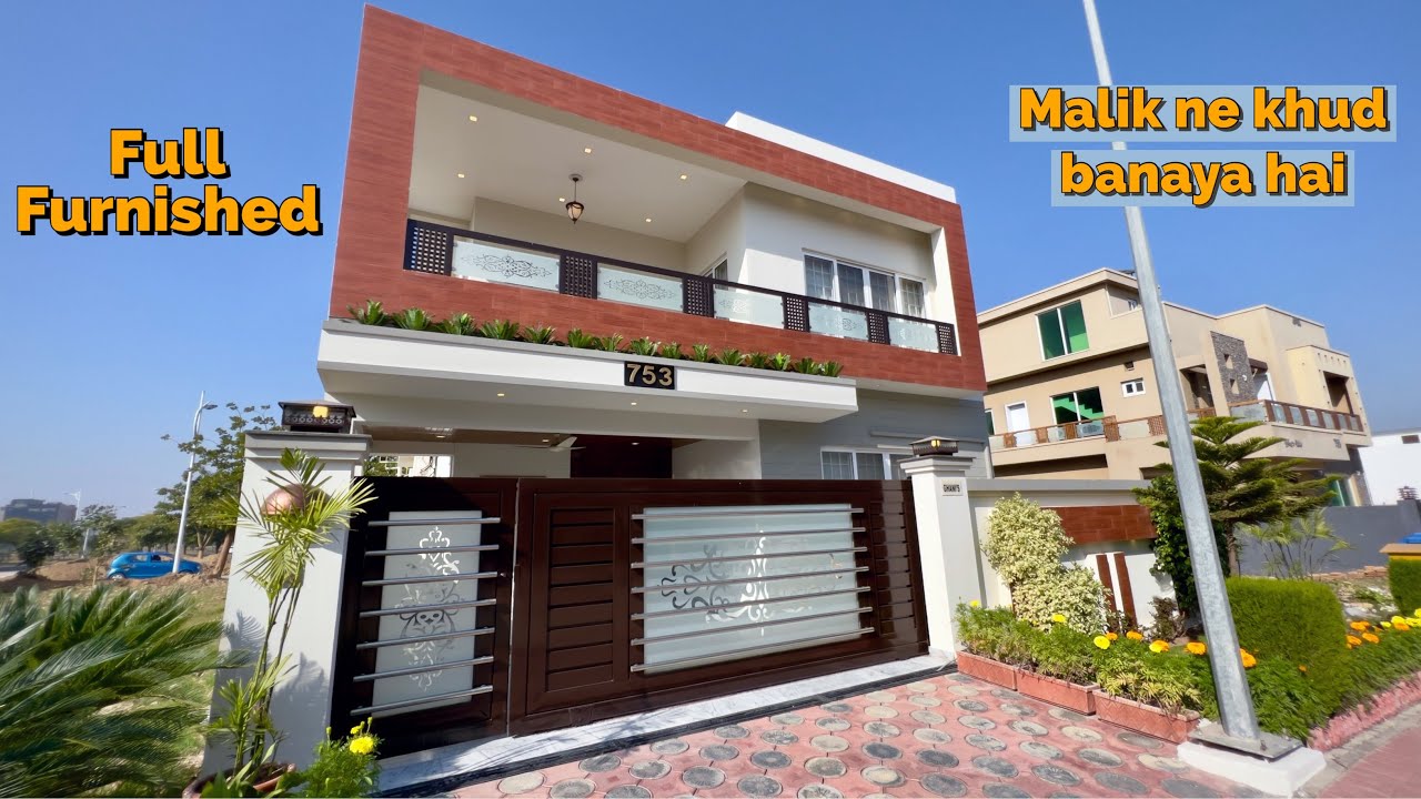 Fully Furnished 10 Marla Beautiful Owner Made House For Sale In Bahria Town Islamabad