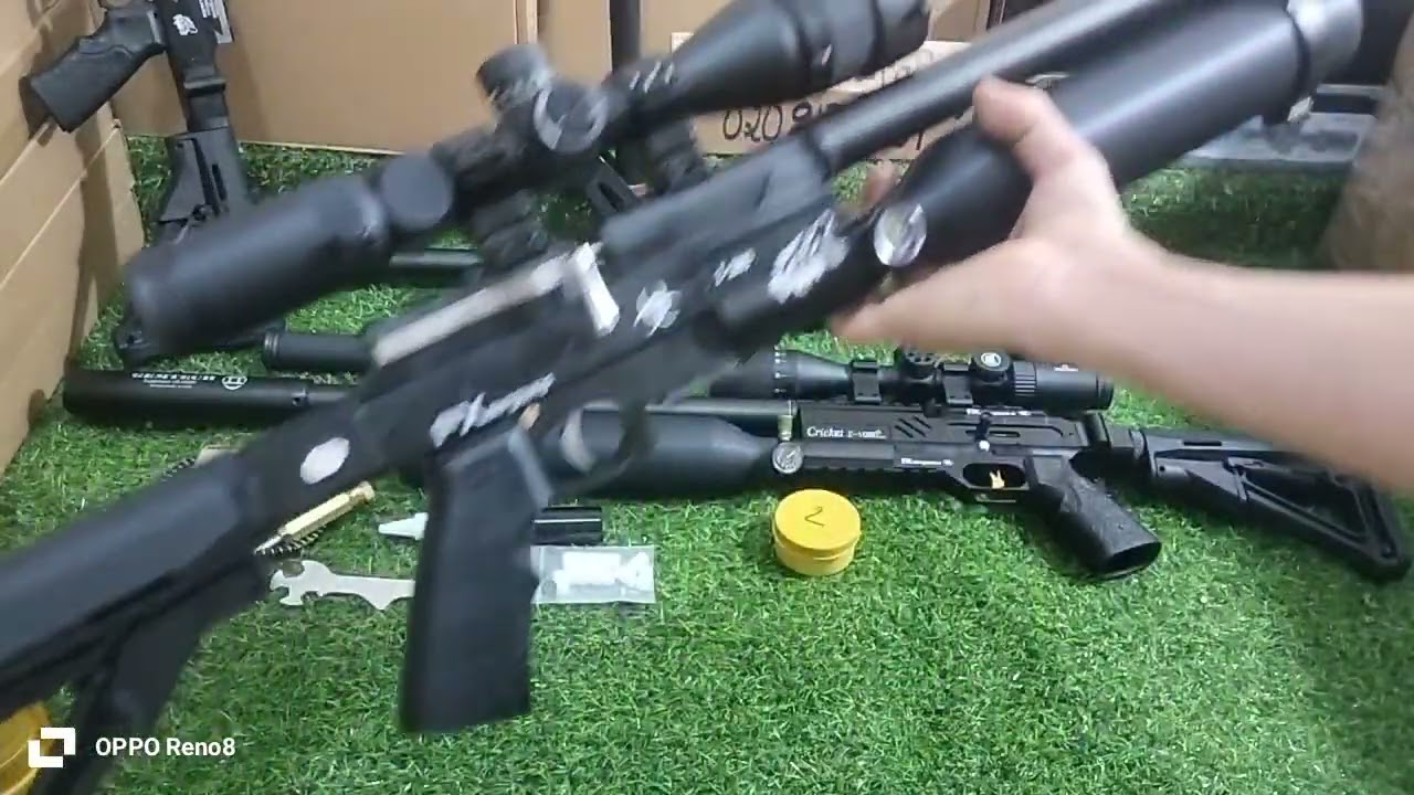 ປືນລົມ pcp k2,m4 ເຂົ້າໃຫມ່ຈອງໄດ້ມີເກັ່ບປາຍທາງ02091776197