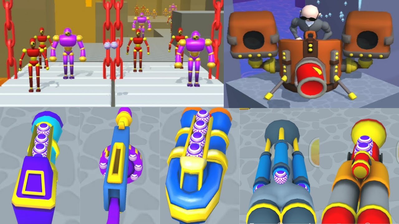 KNOCK THEM ALL - ALL GUNS UNLOCKED | ALL LEVELS 