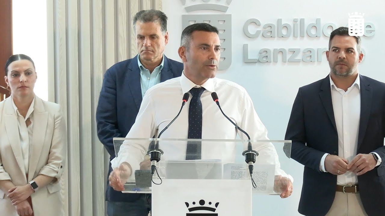 Comparecencia Presidente Incendio Zonzamas