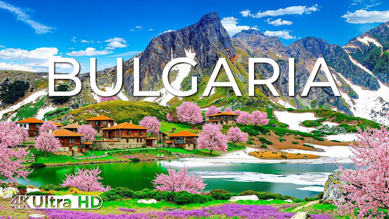 🌸🇧🇬 Spring in Bulgaria 4K 🇧🇬🌸 | Blooming Valleys, Mountain Lakes & Balkan Serenity