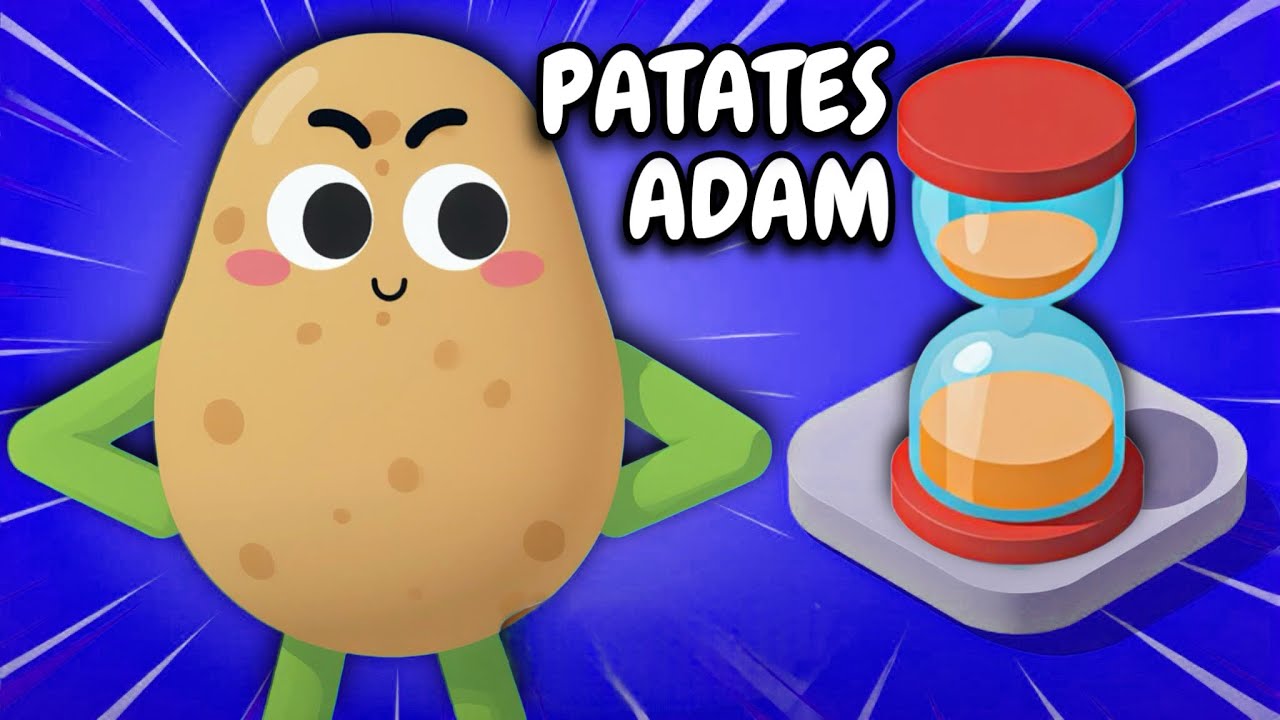 Patates Adam Kaşlarını &Ccedil;atmış &Ouml;ylece Kalmış | Eğlenceli &Ccedil;ocuk Şarkısı