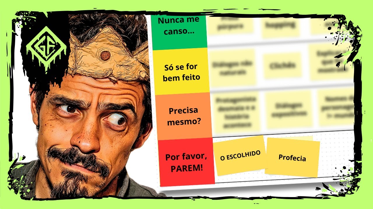 Tier List: Clichês da FANTASIA que amamos odiar