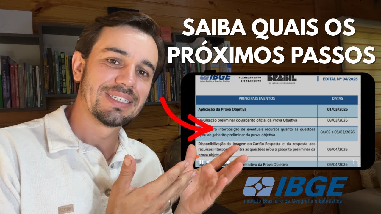SAIU o Gabarito Preliminar do Concurso do IBGE (APM/SCQ)!