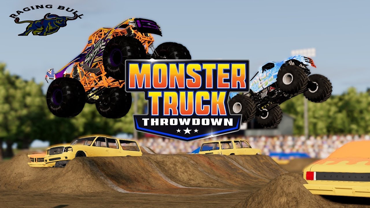 BEAMNG MONSTER TRUCK THROWDOWN @ RAGING BULL ENTERTAINMENT CENTER