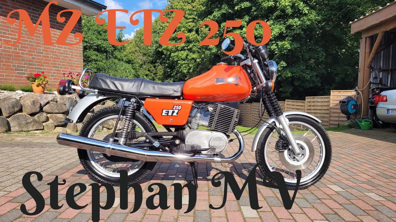 MZ ETZ 250 - Restauration - Neuaufbau - Restoration - Rebuild