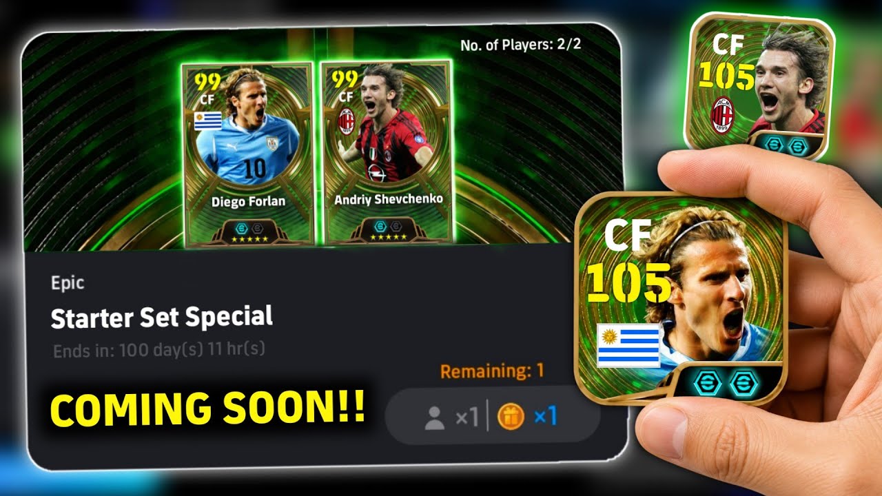 Новые ЭПИЧЕСКИЕ стартовые наборы в eFootball 2027&trade; 😱 Новые наборы эпических карт 🥶