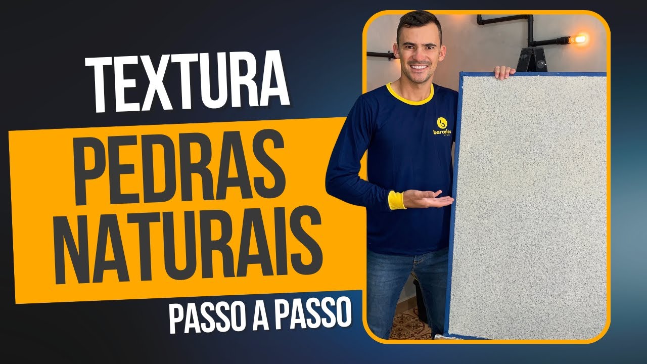 Como fazer textura de Pedras Naturais [PASSO A PASSO]