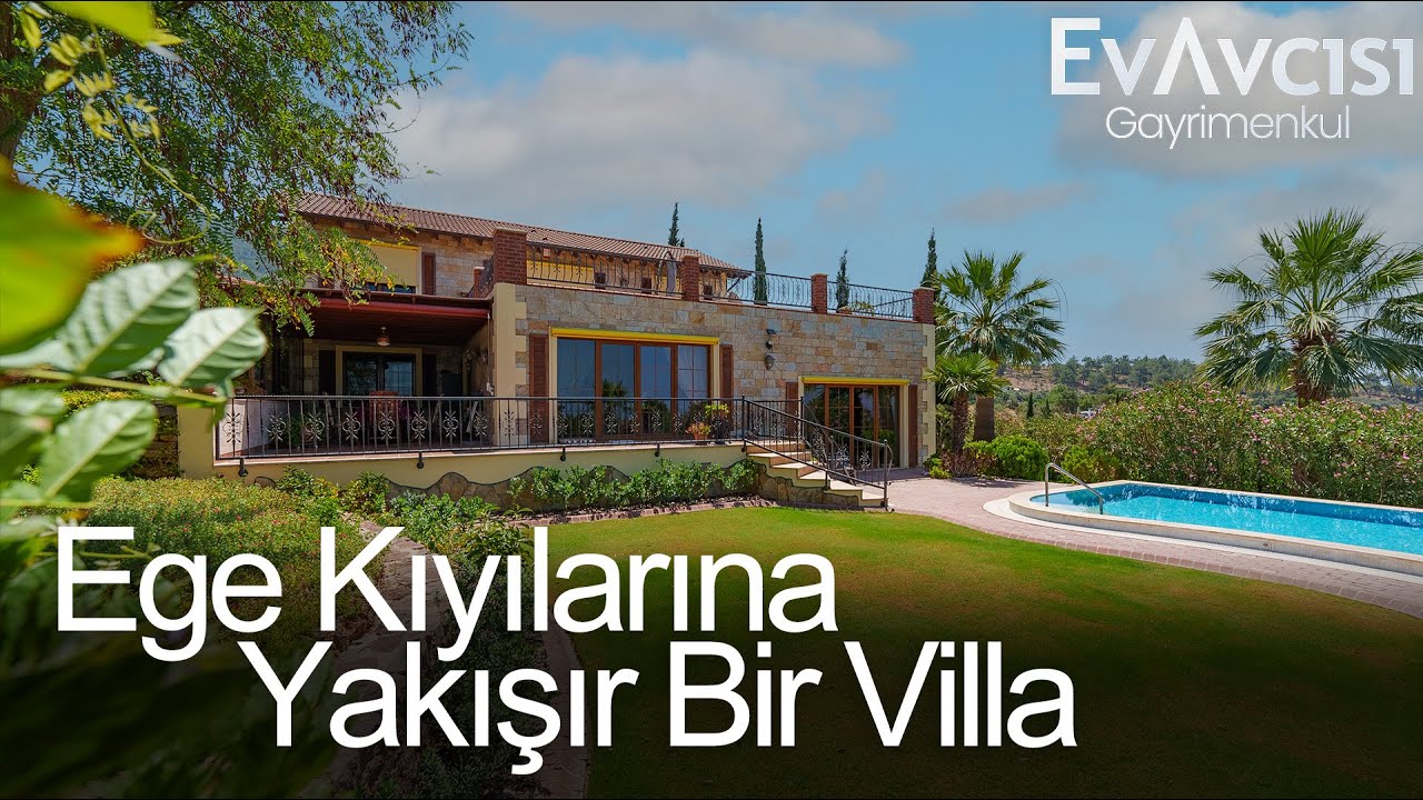 İzmir Özdere'de Deniz Manzaralı ve Geniş Bahçeli Villa I Satıştan Kalktı