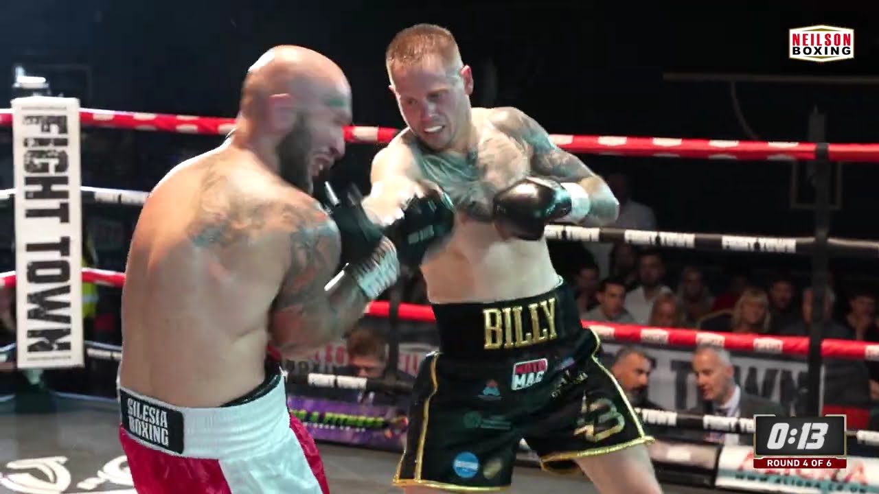 Billy Stanbury vs Adam Cieslak (Full Fight) - Fight Town Swindon - Neilson Boxing - 7th Sept