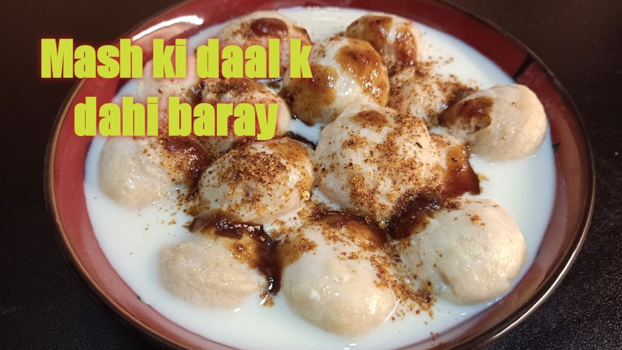 Mash ki daal kay dahi baray | Dahi Bhalle Recipe | Meethay dahi baray