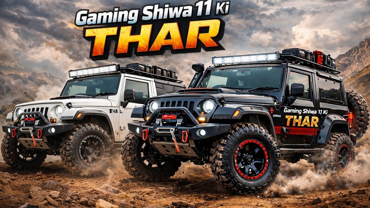 Modified Mahindra Thar 😈 White Thar Driving Gameplay (Gadi Wala Games) Car Game Android Game – #2026