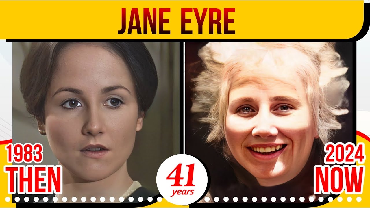 Jane Eyre (1983) Cast then and Now