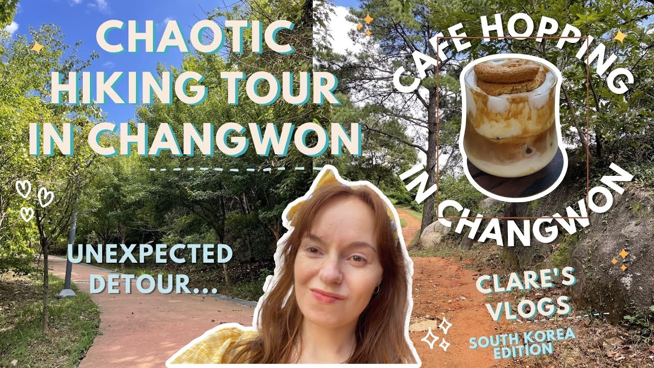 Chaotic Hiking Tour and Cafe Hopping in Changwon South Korea I Korea Vlogs #KoreaVlog #koreatravel