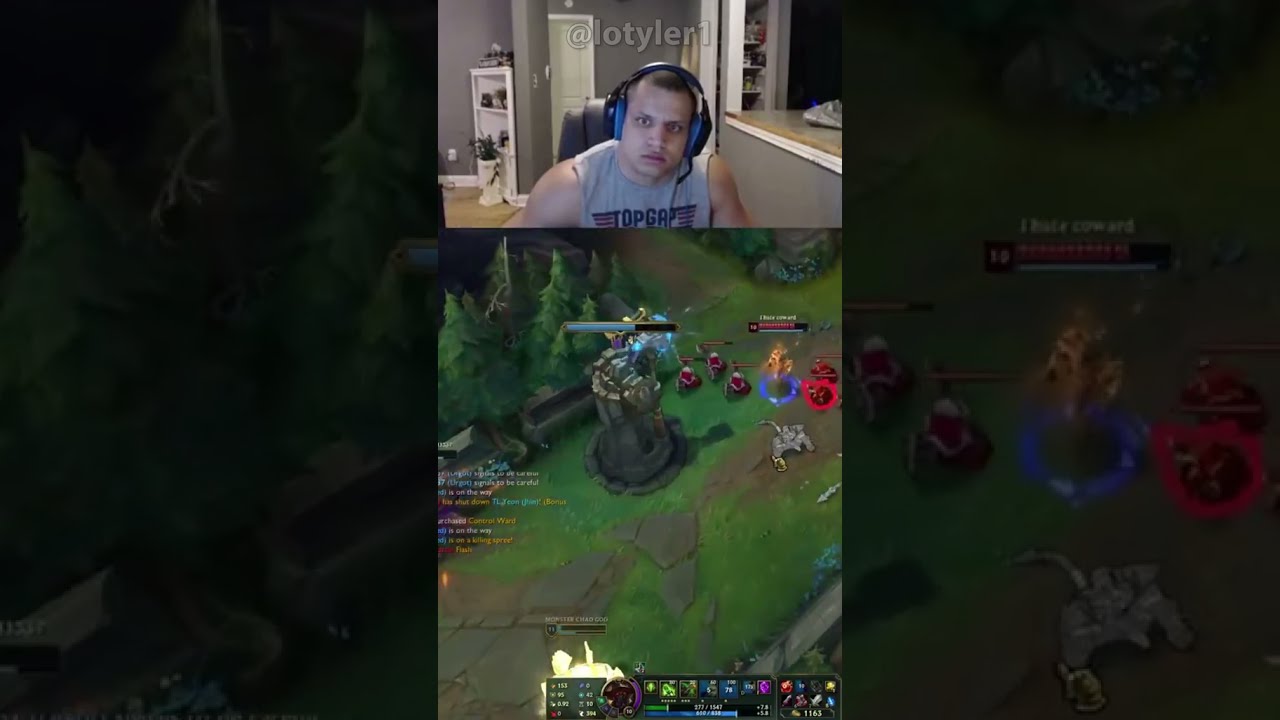 Tyler1 witnesses an Insane GALIO reaction??
