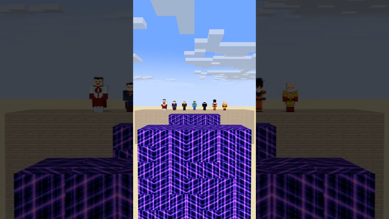 Who Can Punch The Strongest? #superman #goku #saitama #gojo #thor #herobrine #omniman