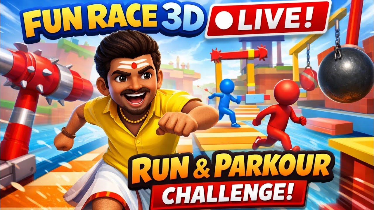 🔴 Live Now – Fun Race 3D Speed Run | Ultimate Fun Race Challenge