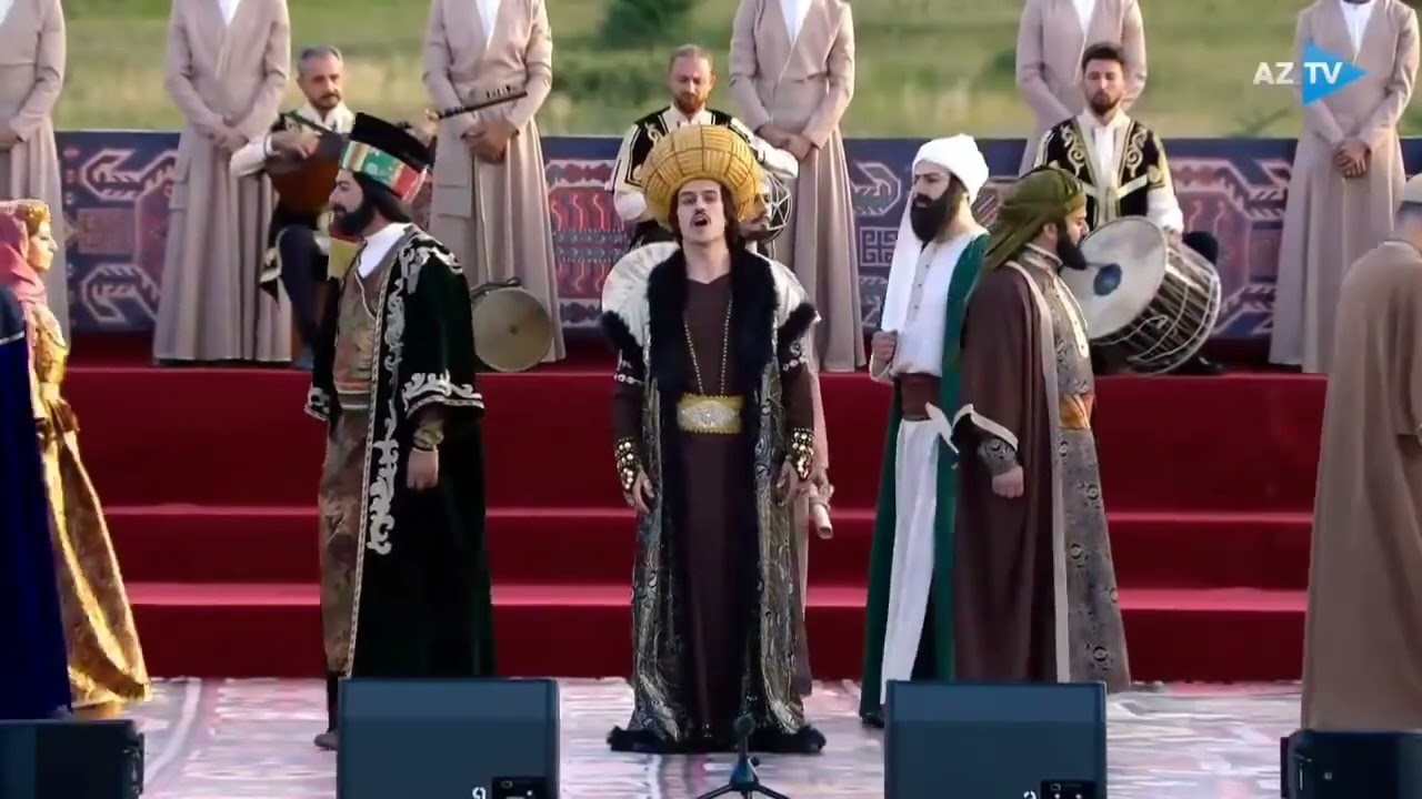 Şah İsmail Hatayi anma etkinliği. Şuşa Azerbaycan