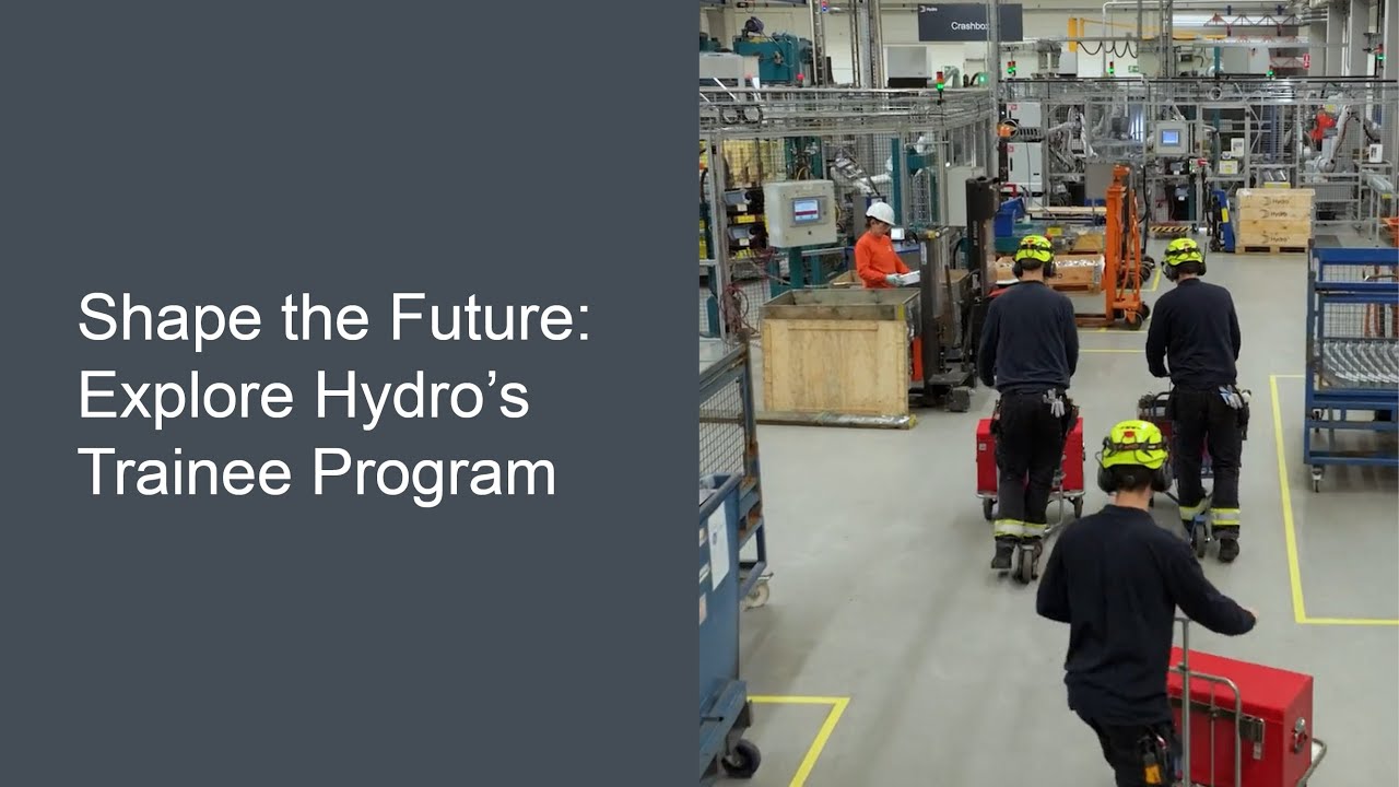 Hydro Extrusion - Future Talent Trainee program