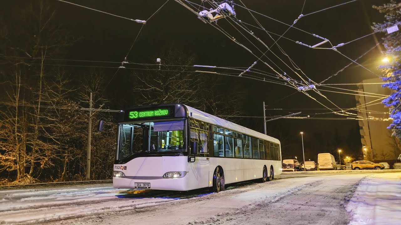 České Budějovice | náhradní doprava za linku č. 53 | noc