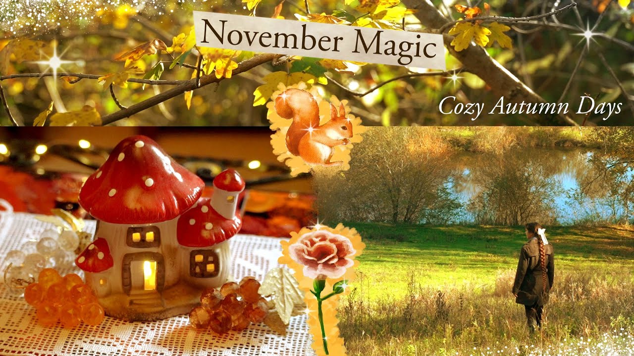 November Magic: A Nature Walk & Cozy Crochet Project & DIY Gifts 🍂🧶🕯️