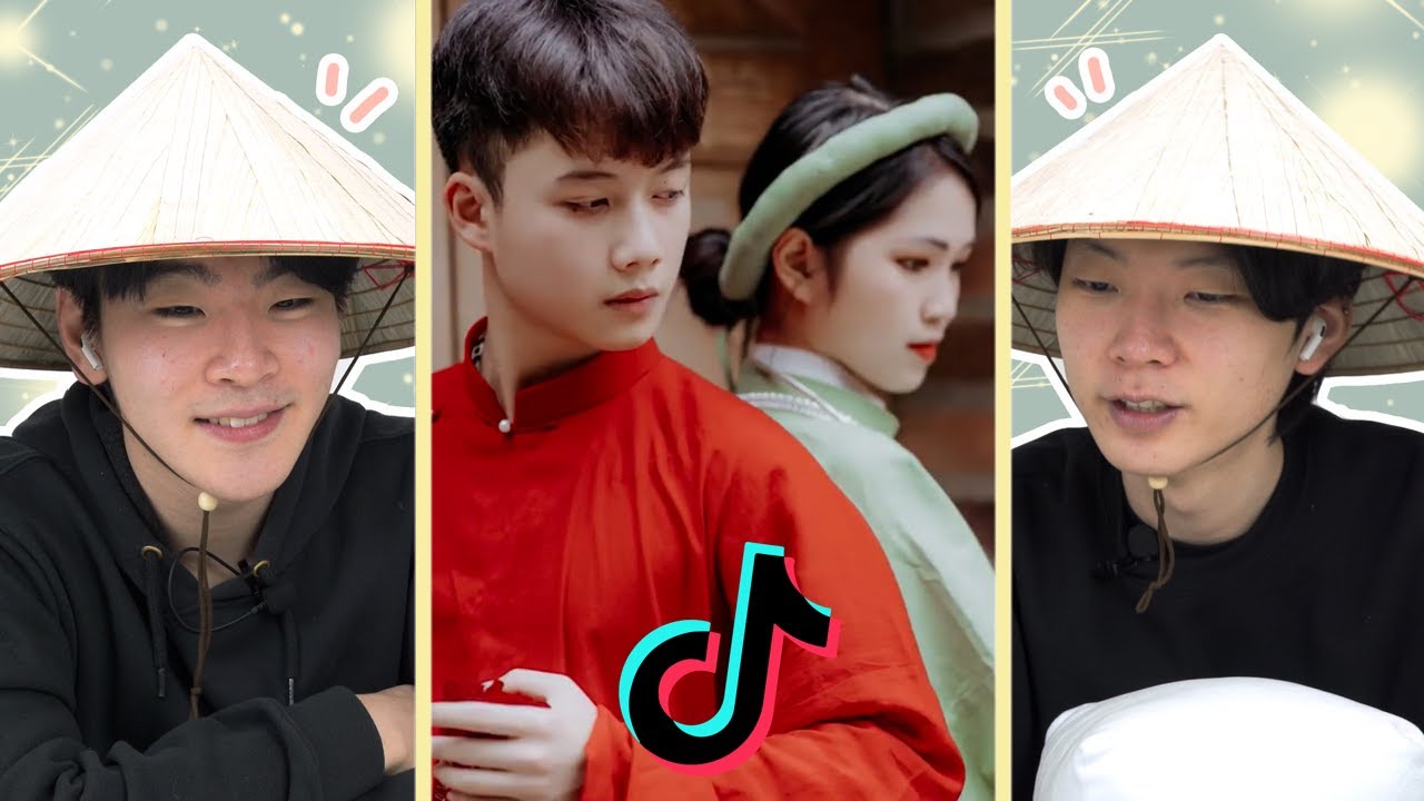 Mê lực khác với áo dài! Người Hàn Quốc phải lòng trang phục cổ đại của Việt Nam|Phản ứng TikTok VN