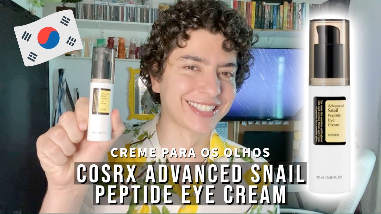 RESENHA COSRX ADVANCED SNAIL PEPTIDE EYE CREAM