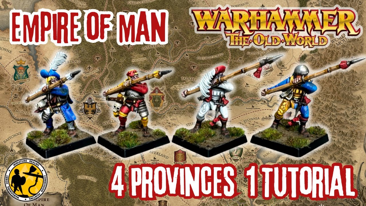 Warhammer: The Old World | Empire of Man | 4 Provinces 1 Tutorial