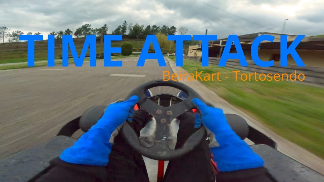 KART TORTOSENDO - TIME ATTACK (pista molhada) BeiraKart